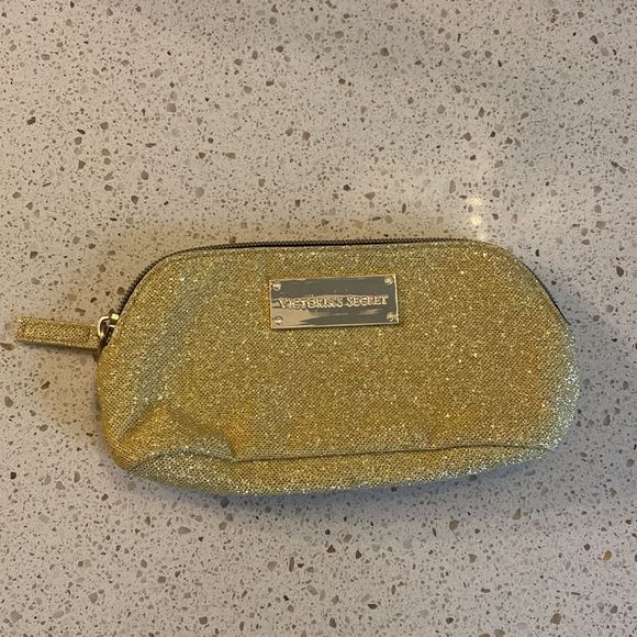 Victoria Sport Glitter Gold Pouch - Picture 3 of 4